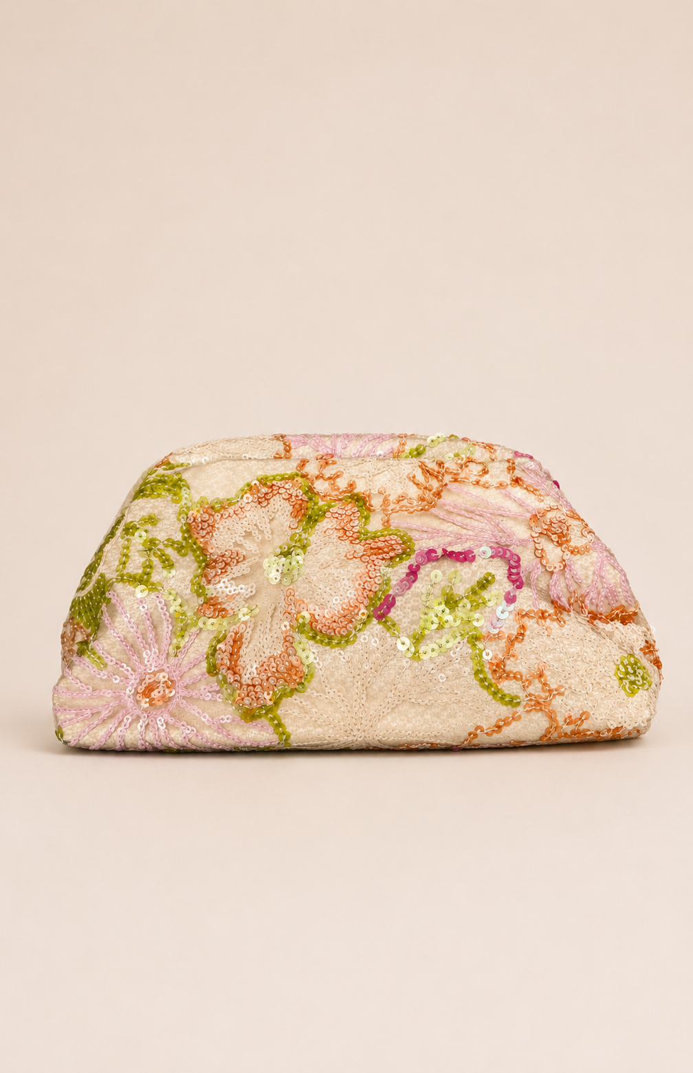 Pochette sequins colorés