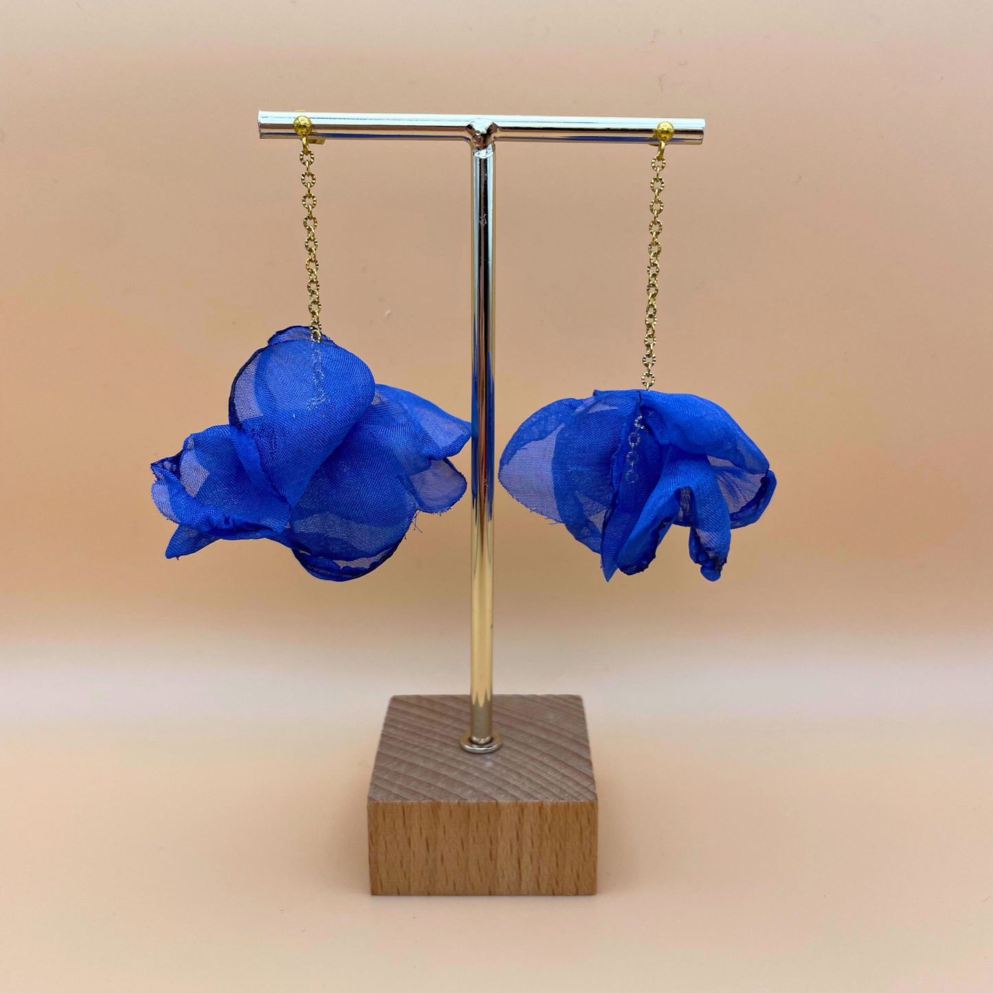 Atelier Elera - Boucles Cynthia Bleu roi