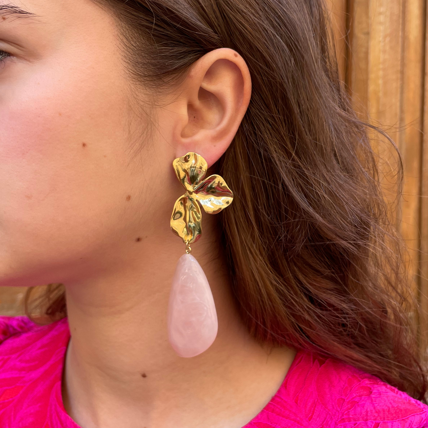 Atelier Elera - Boucles Ambre Rose
