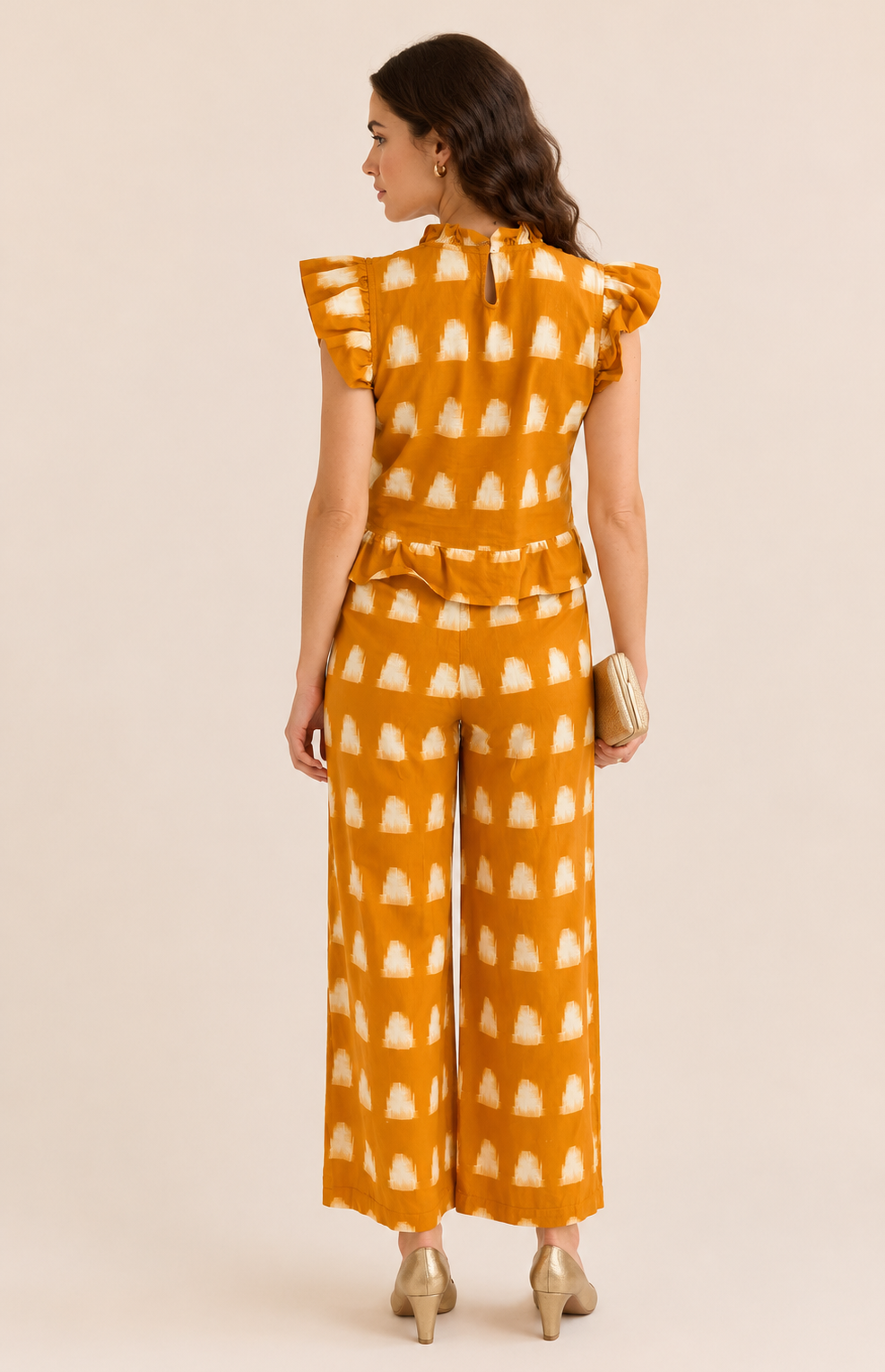 Ensemble BALC smocks jaune location My Golden Closet