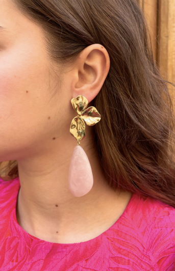 Atelier Elera - Boucles Ambre Rose
