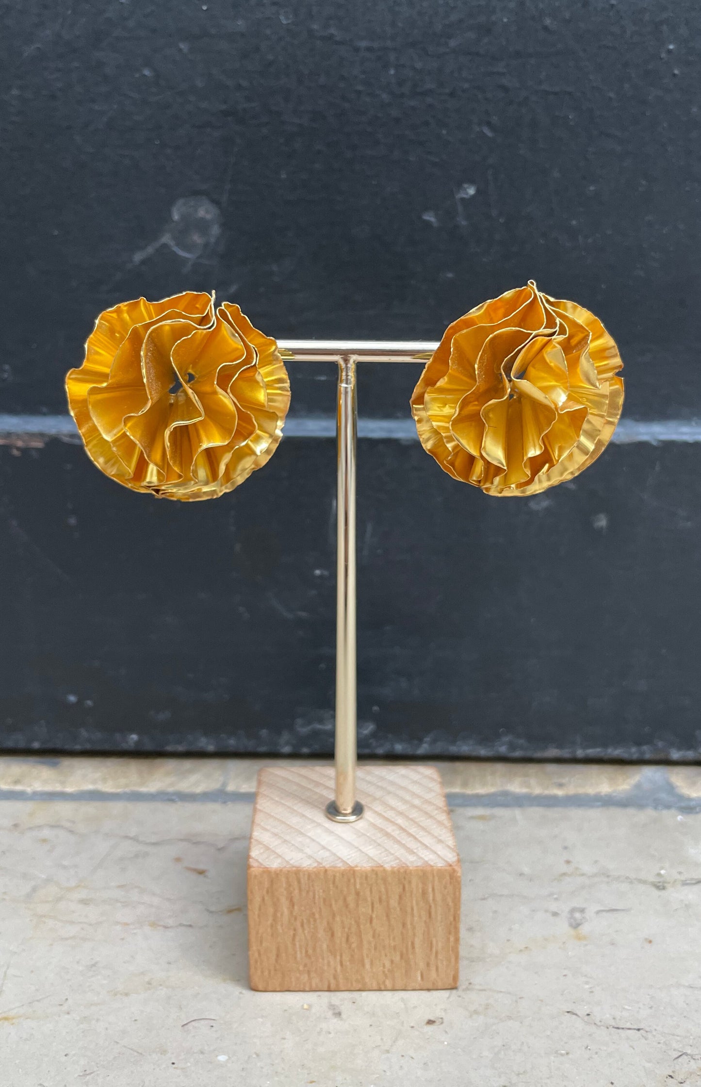 Acus - Boucles d'oreilles dorées Mappa
