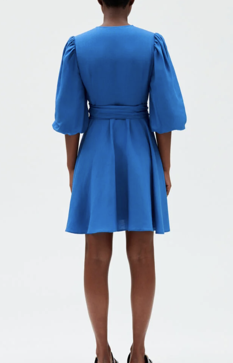 Claudie Pierlot - Robe Raymonde bleu cobalt