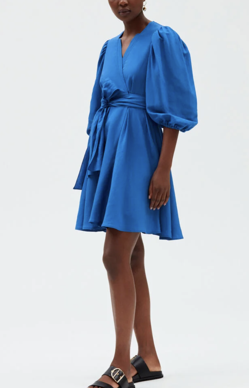 Claudie Pierlot - Robe Raymonde bleu cobalt
