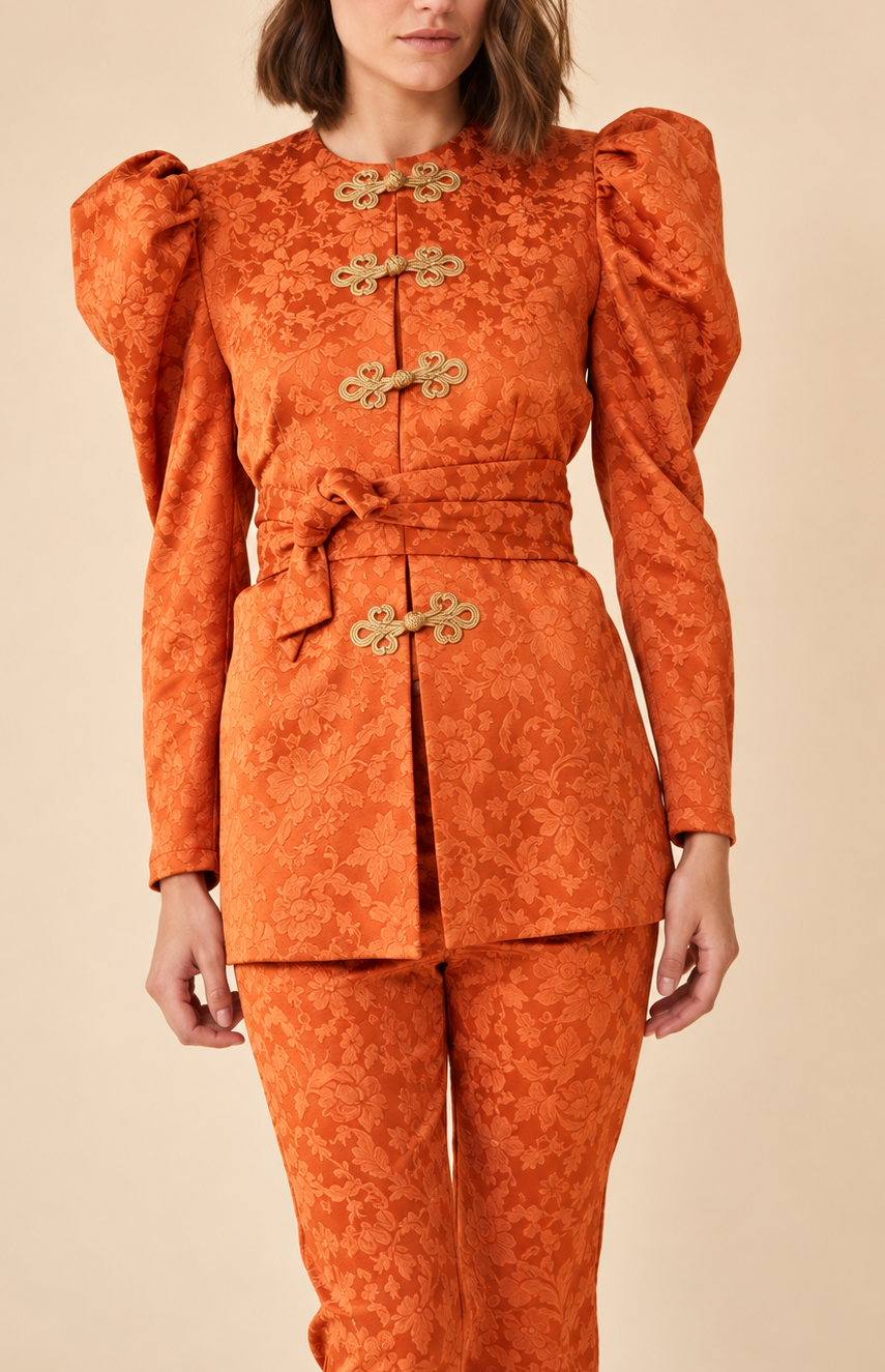 Ensemble Almendra terracotta