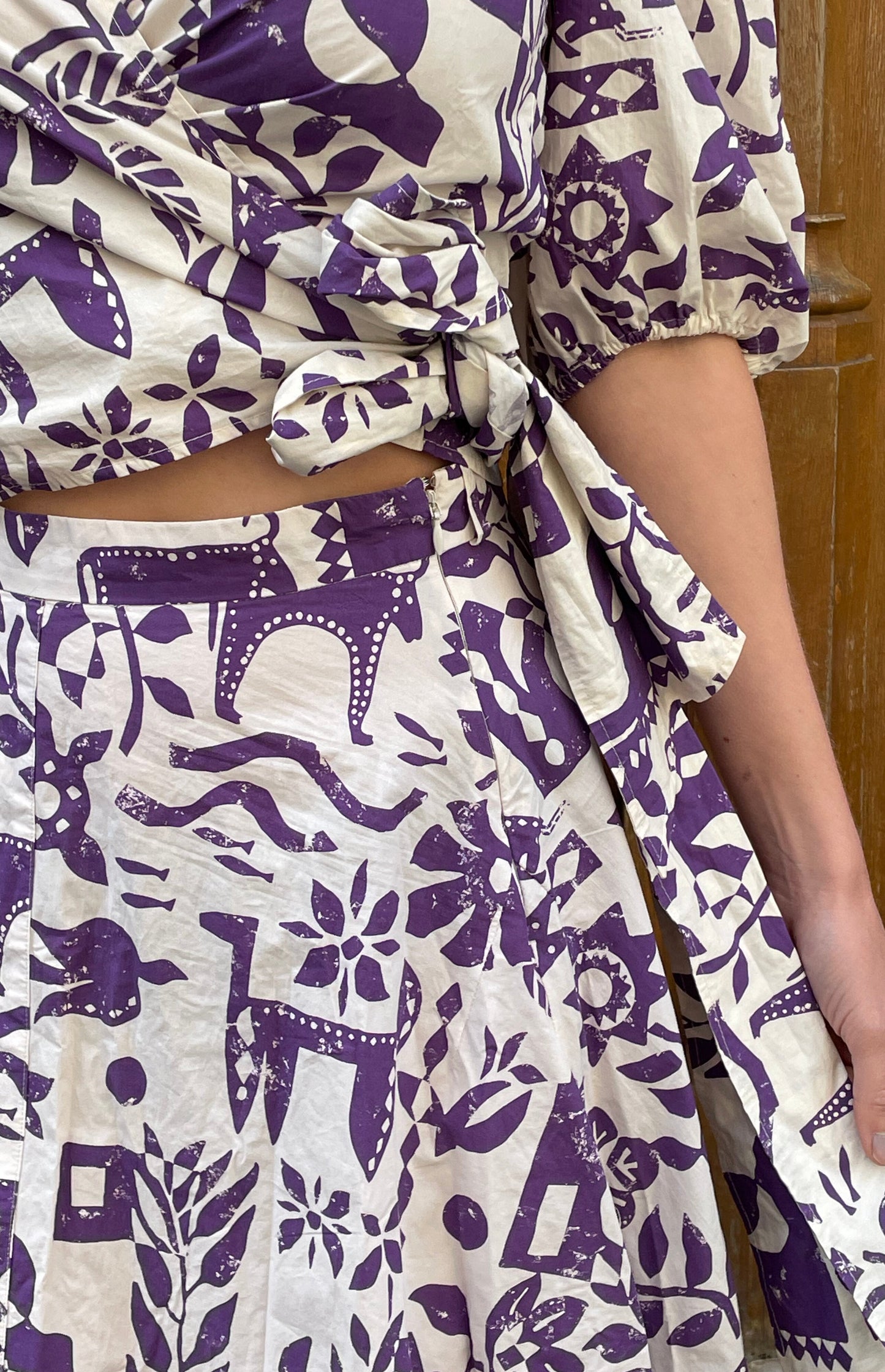 Claudie Pierlot - Ensemble motifs violets