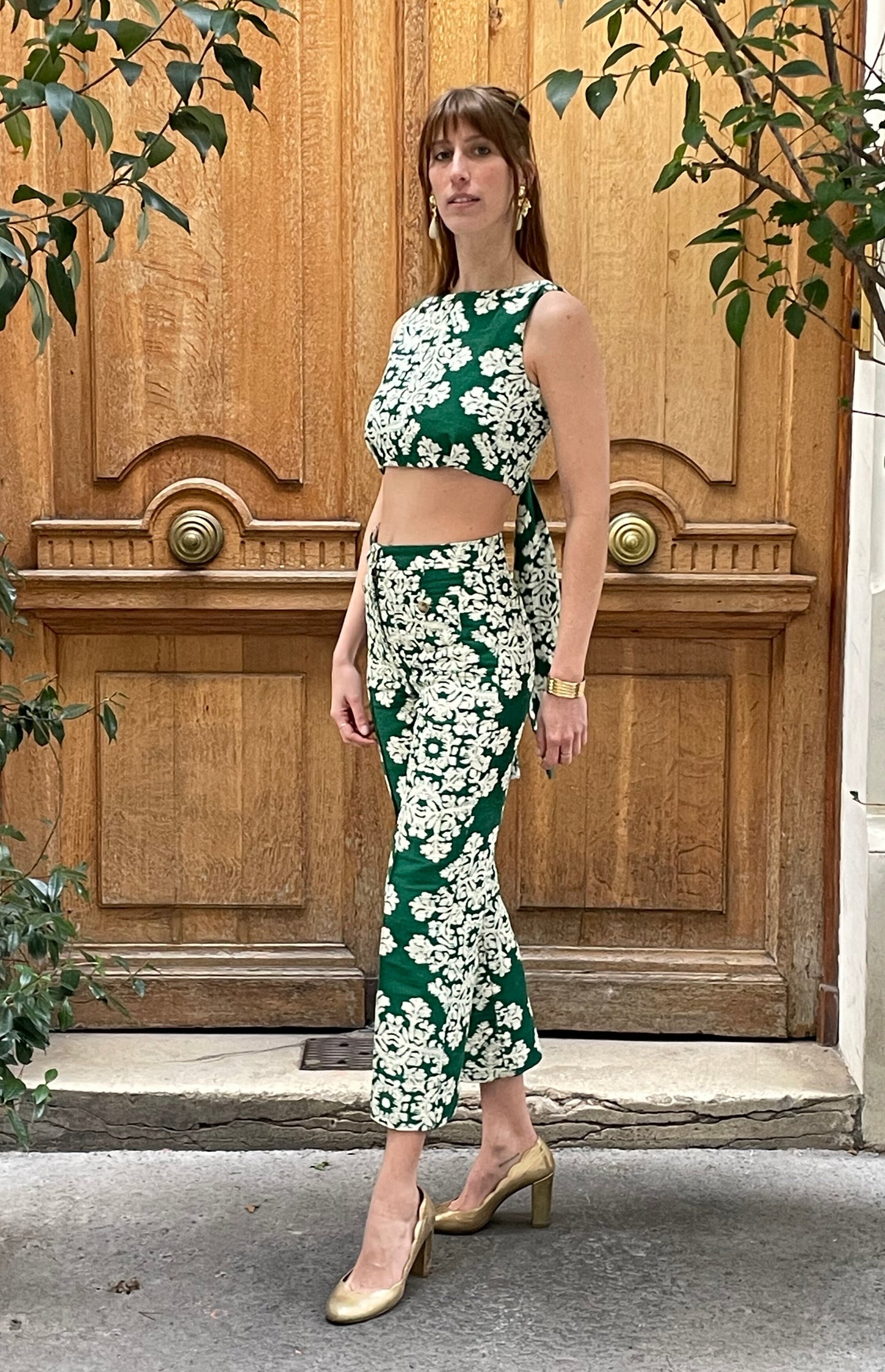 Sezane - Ensemble Margareth jacquard Arabesco