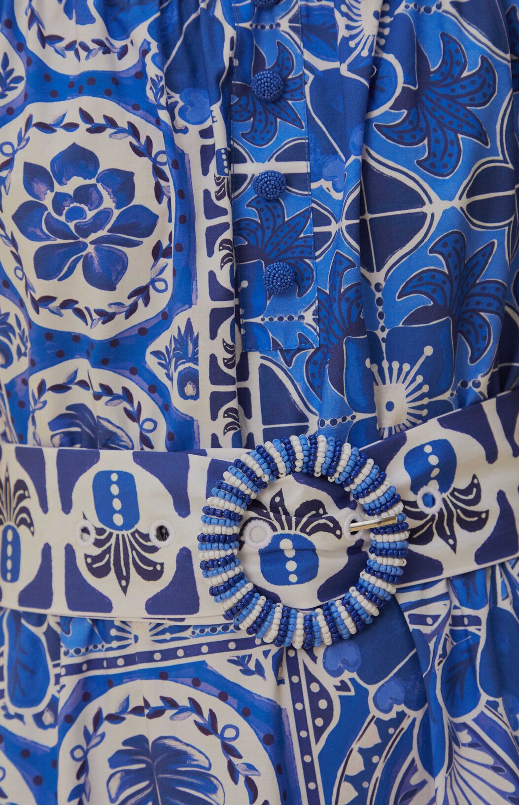 Farm Rio - Robe longue maxi tile dream