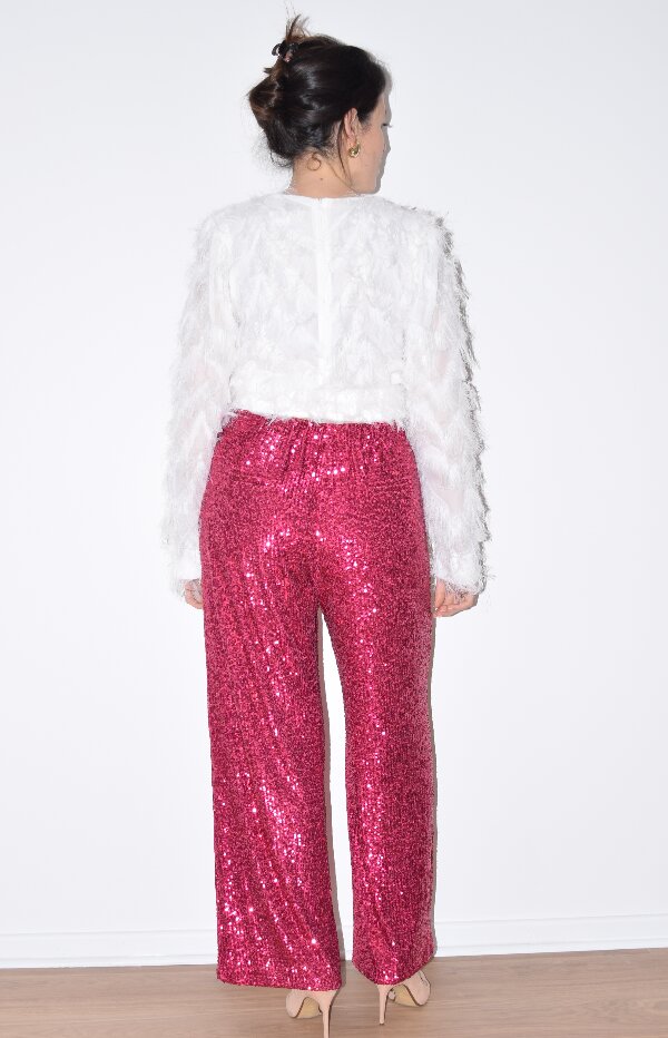 Maison Guillemette - Blouse Gregoria plumes