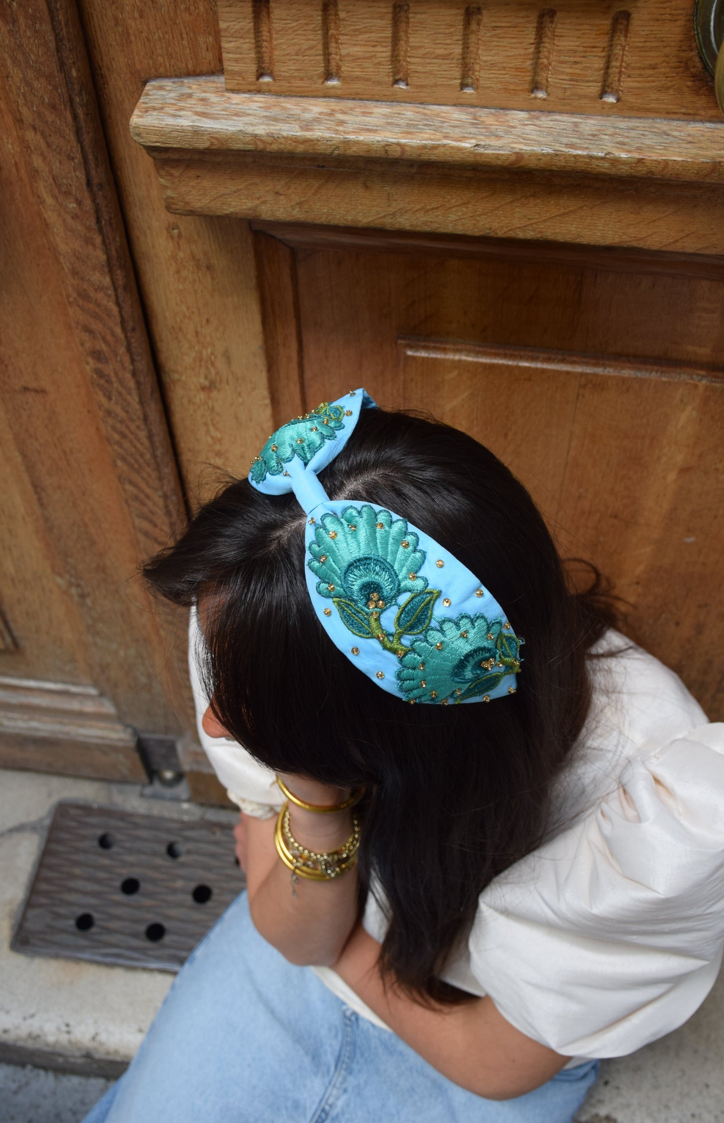 Acus - Bandeau bleu Jangala