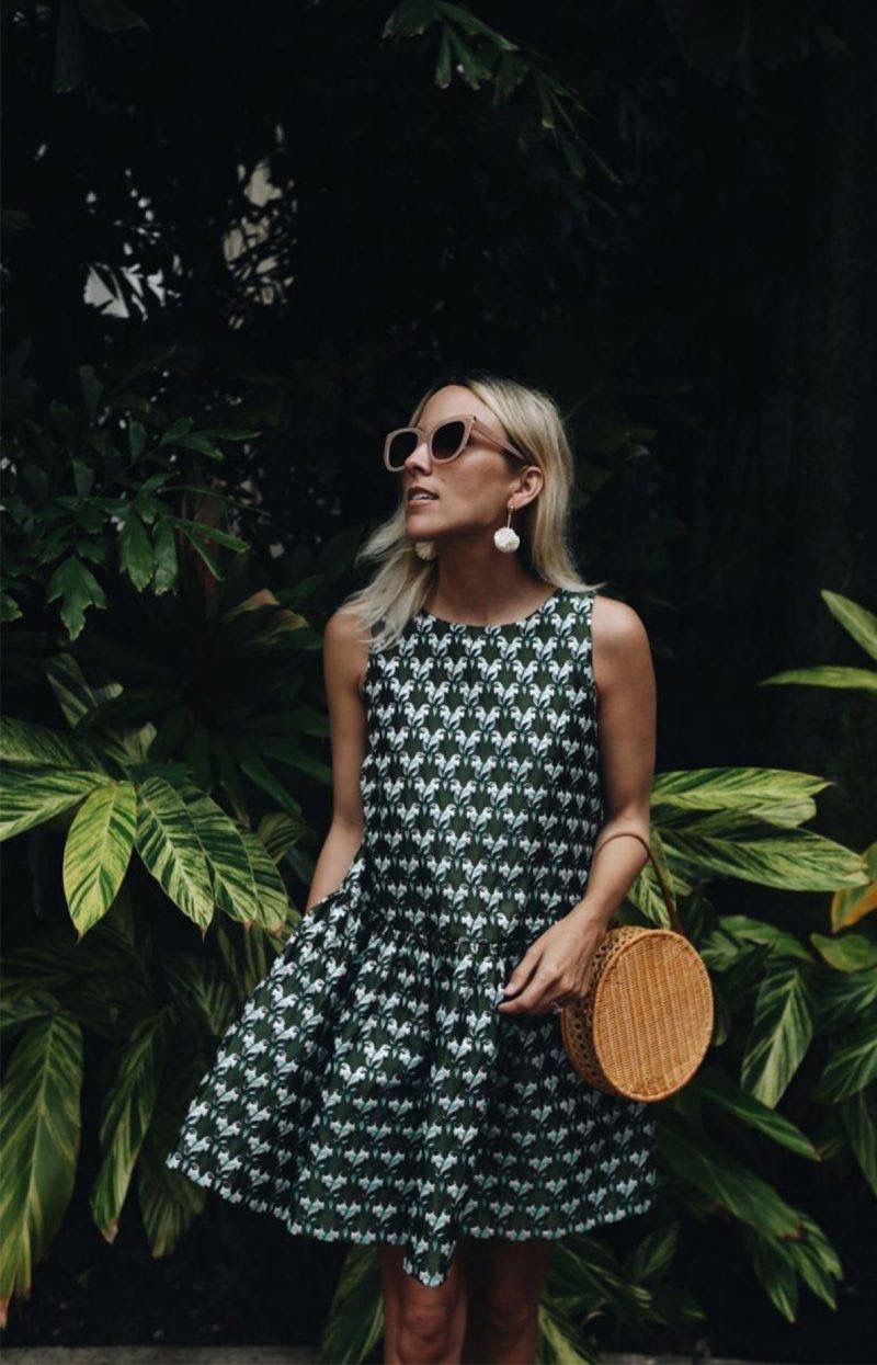 Maje - Robe Rower perroquets T.3