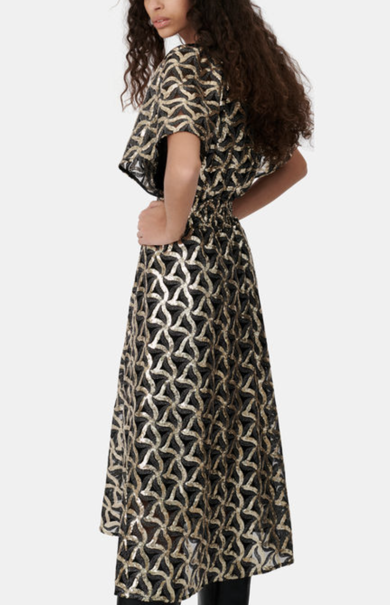 Maje - Robe Raphaelle paillettes