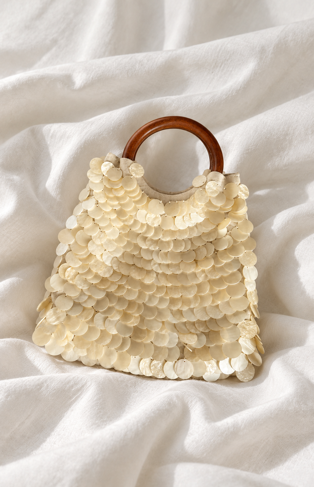 Sac écailles blanc