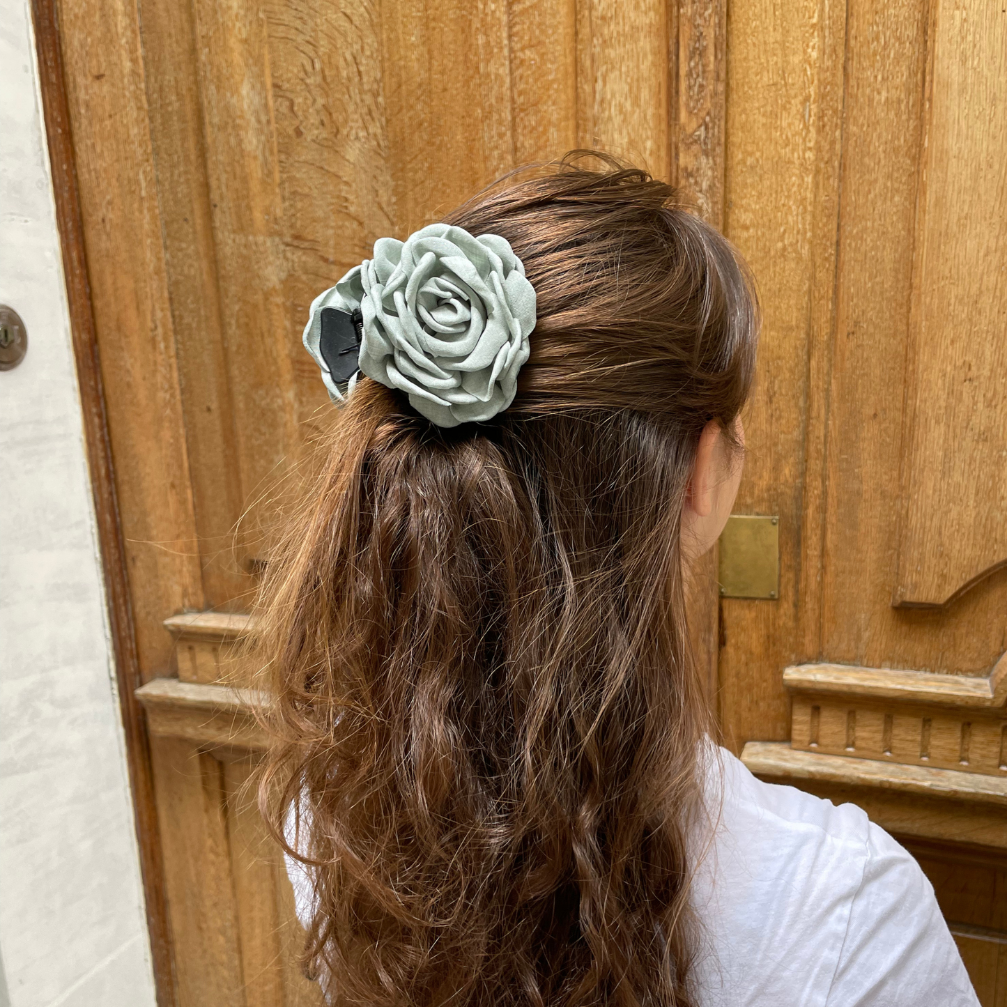 Pince fleur - Vert d'eau