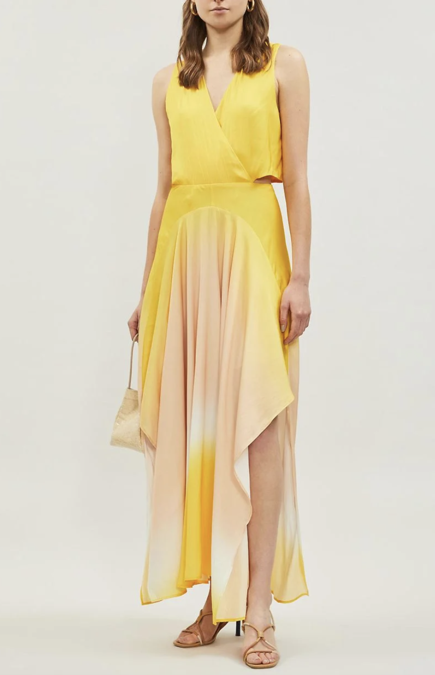 Maje - Robe Resia jaune