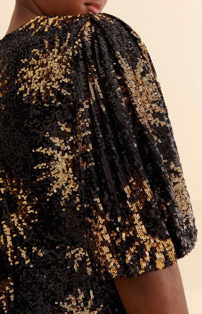 Farm Rio - Robe Sunny Mood sequins