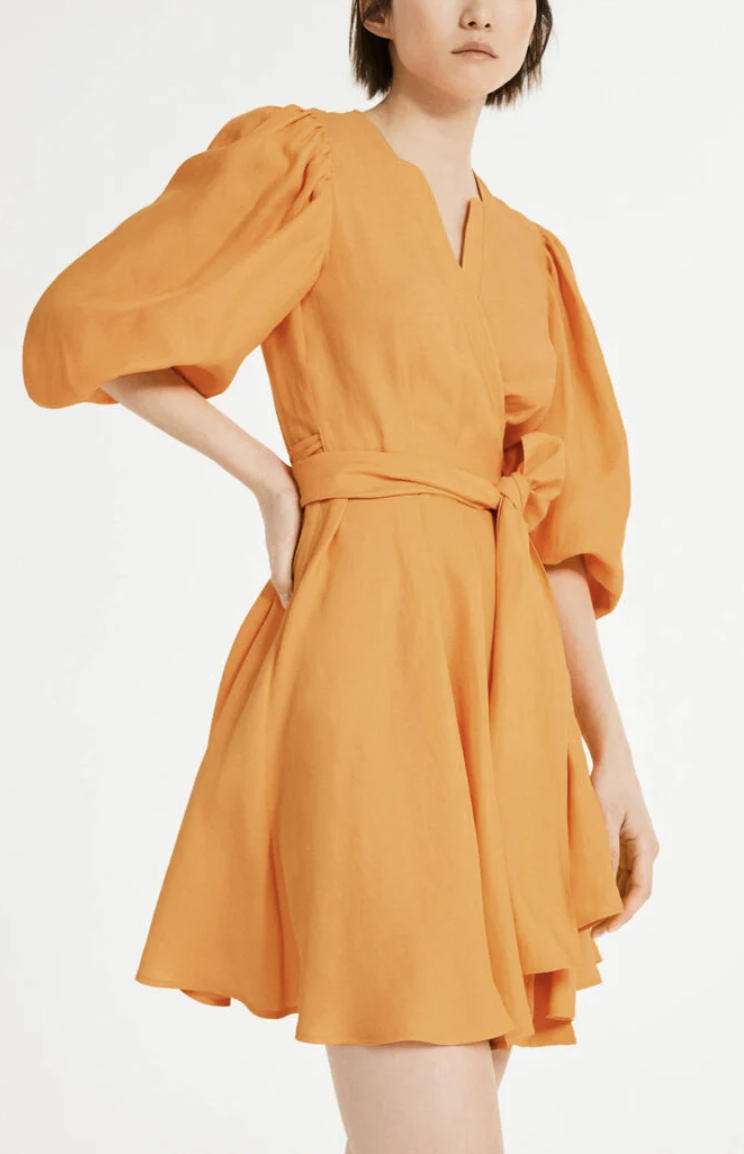 Claudie Pierlot - Robe Raymonde jaune soleil