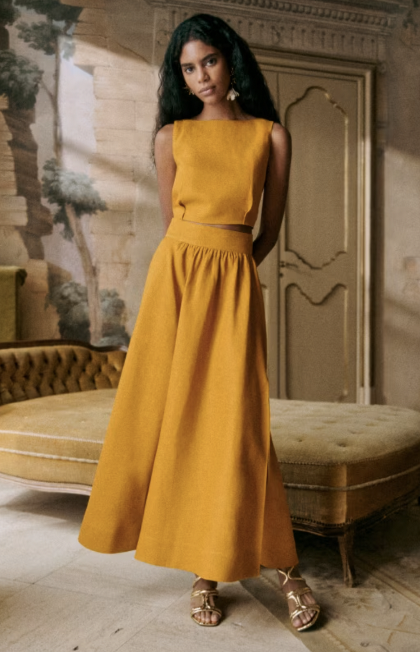 Sezane - Ensemble Claire & Sophie ocre