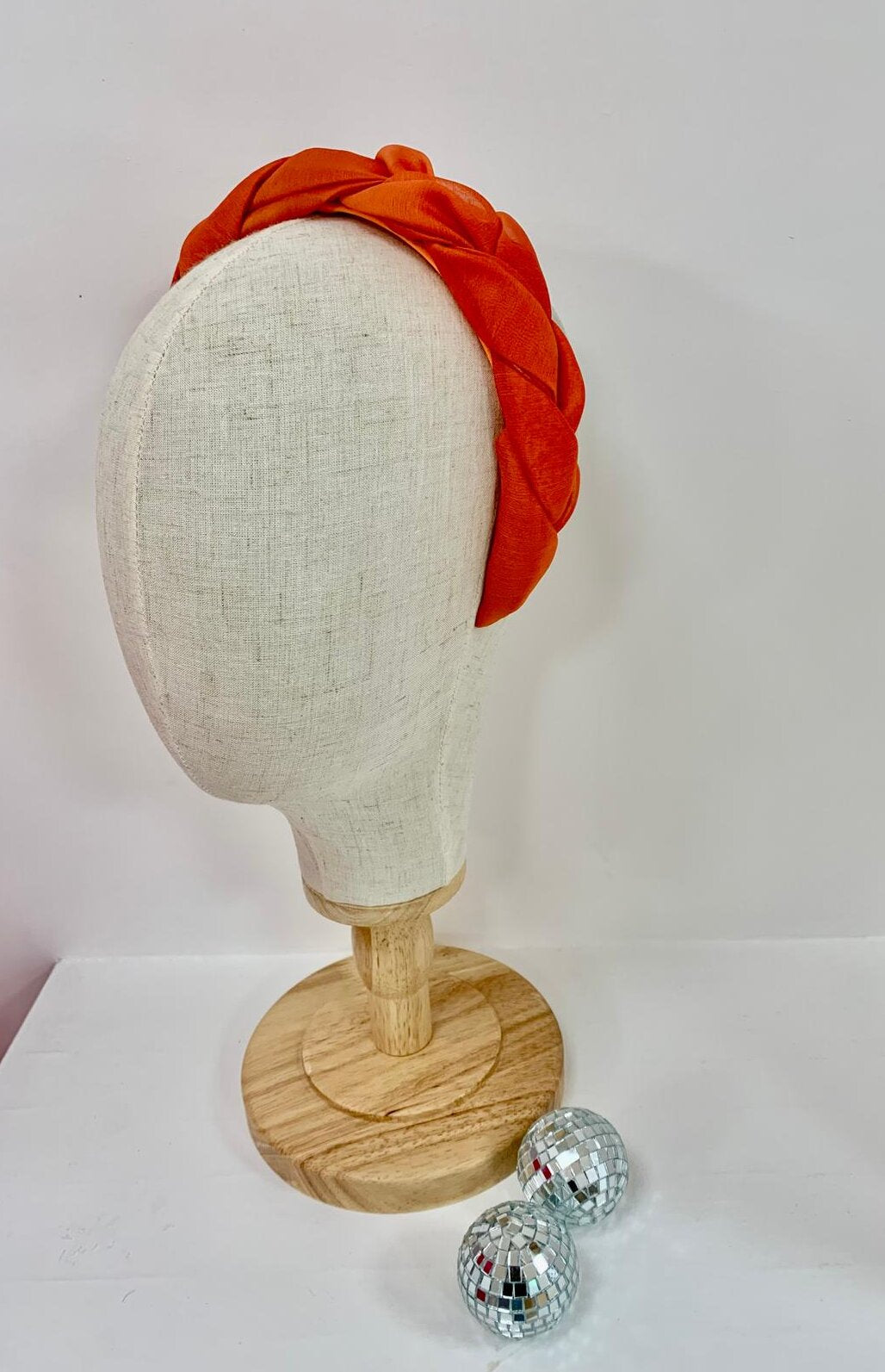 Problue - Serre-tête orange torsadé