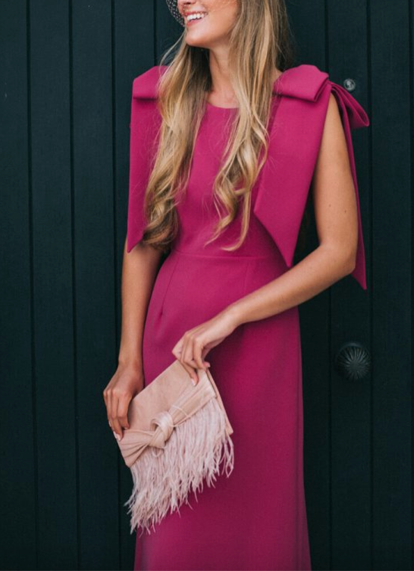 Violeta Vergara - Robe Adela fuchsia