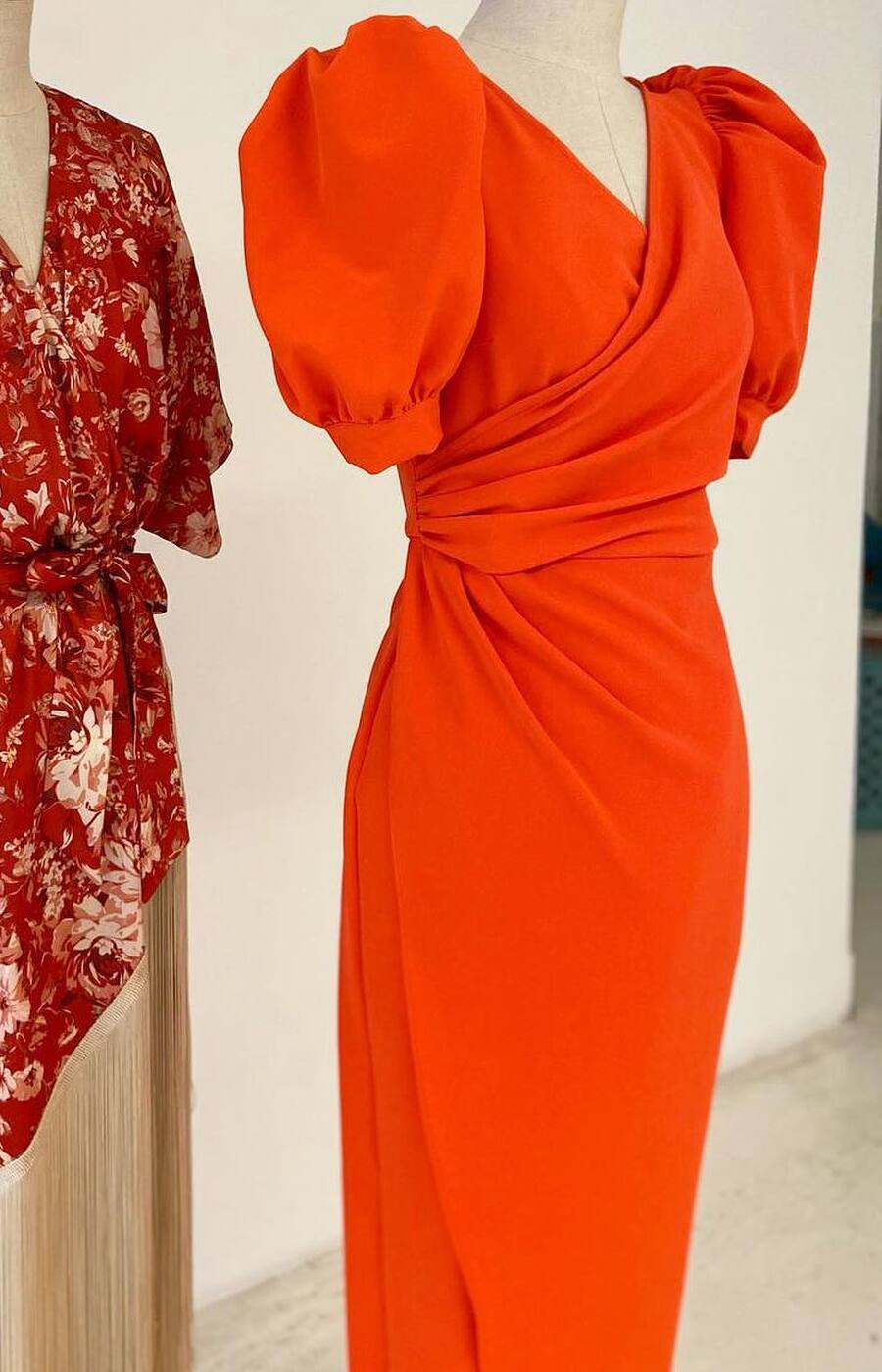 Coosy - Robe longue orange