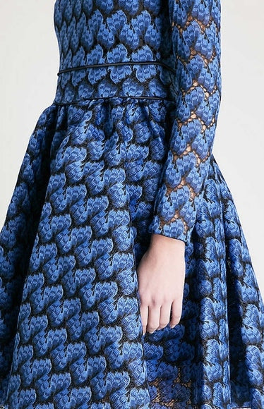 Maje - Robe Royani bleue