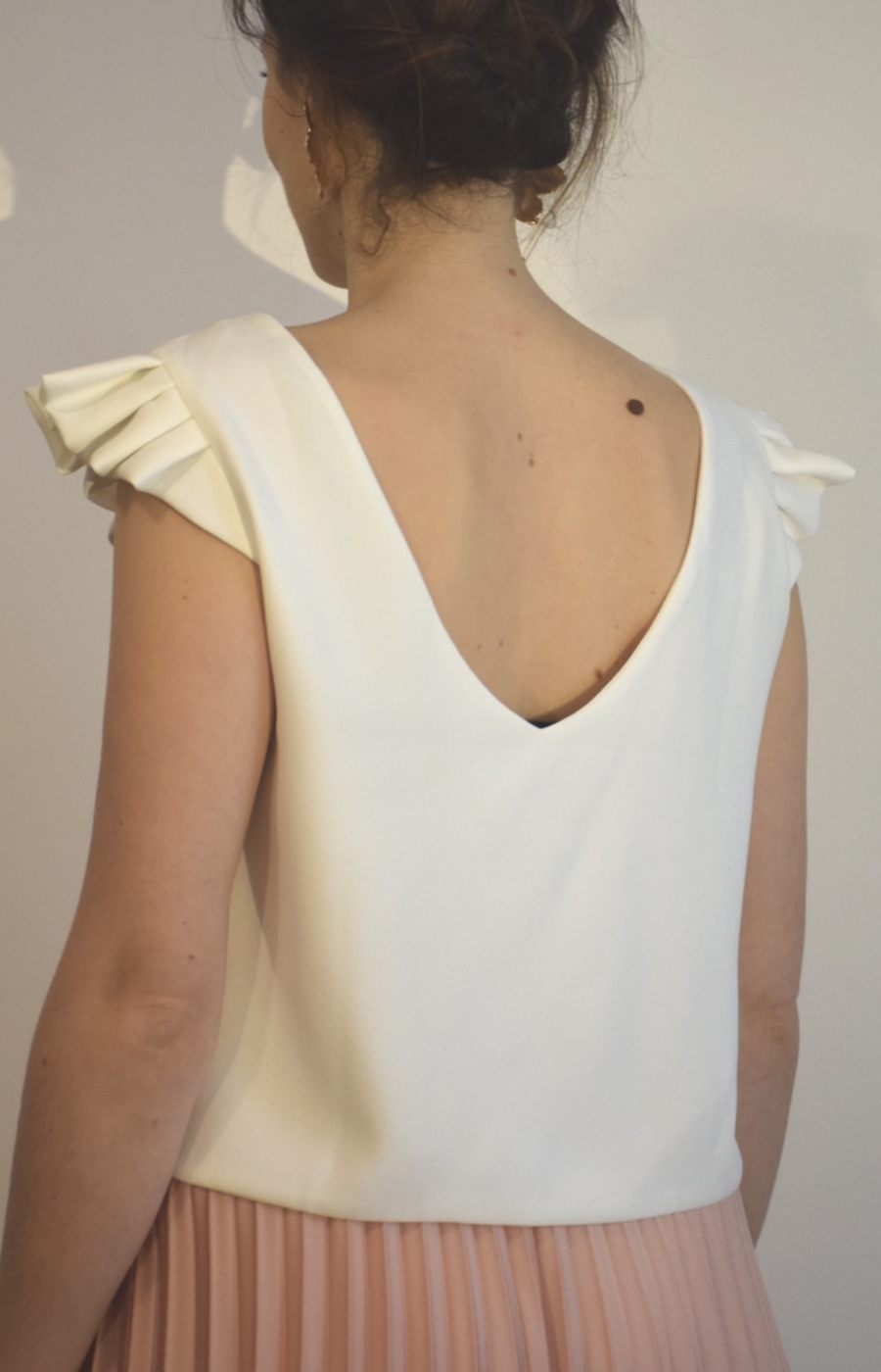 Maison Guillemette - Top Roma blanc