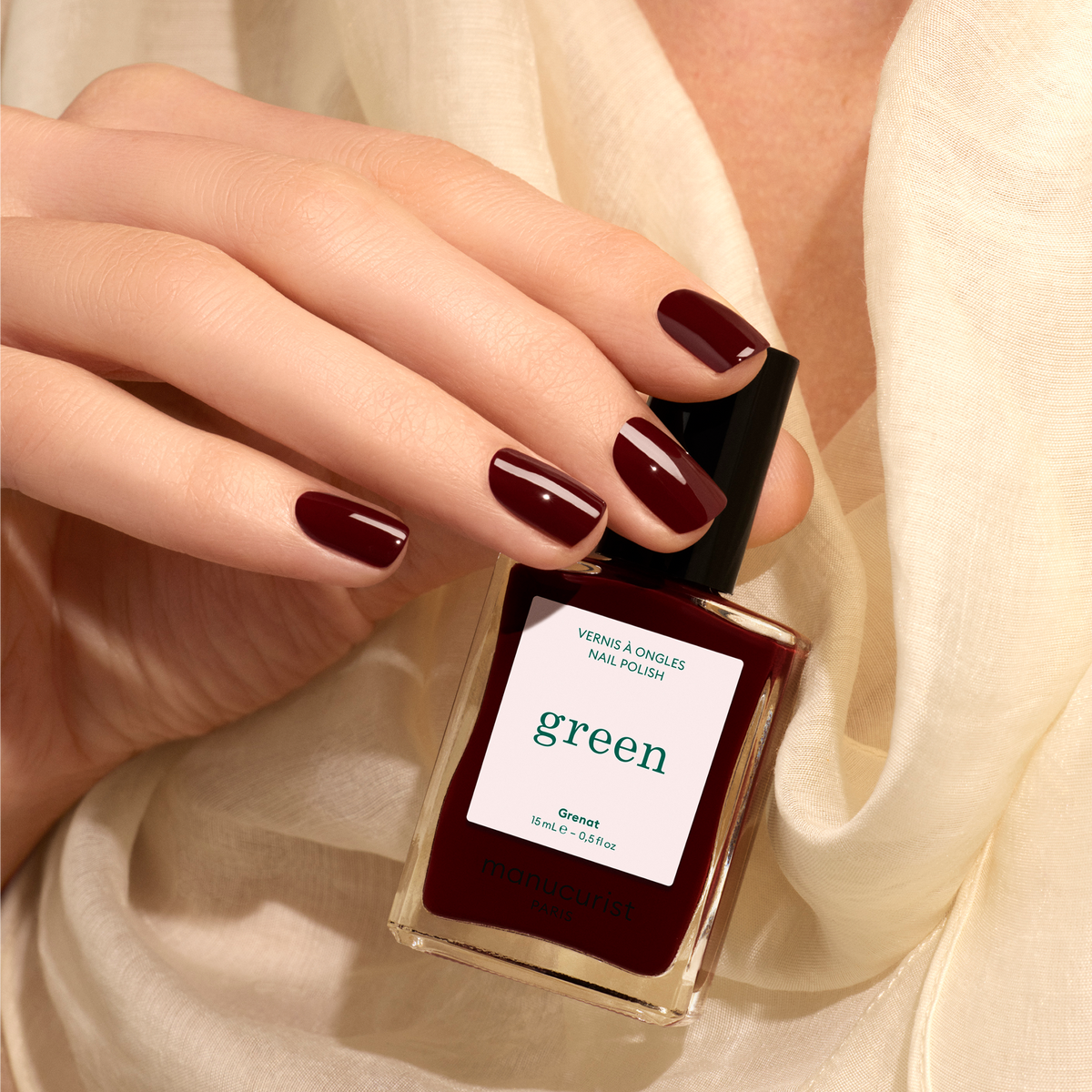 Vernis à ongles Green - Grenat