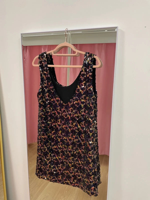 Claudie Pierlot - Robe sequins T.38