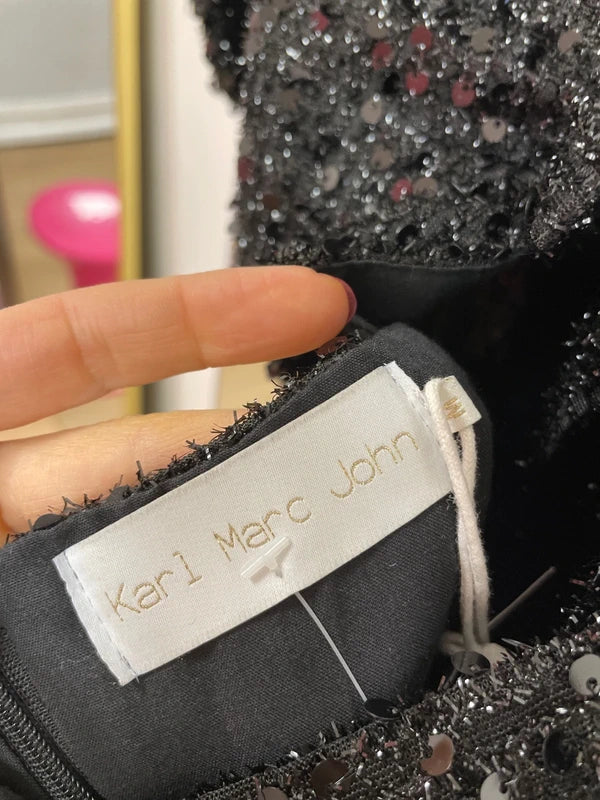 Karl Marc John - Robe sequins noire T.M