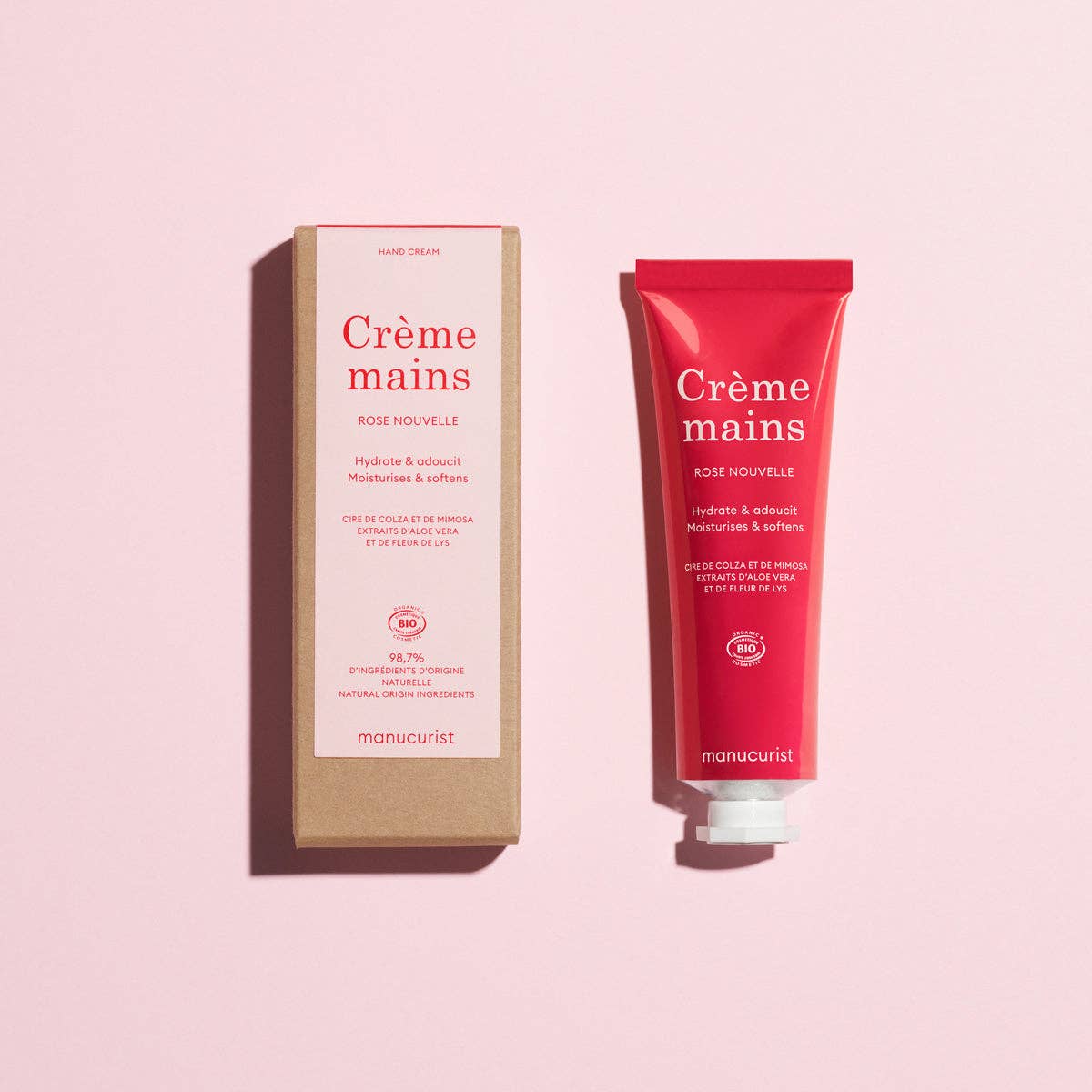 Manucurist - Crème Mains Rose Nouvelle 60ml
