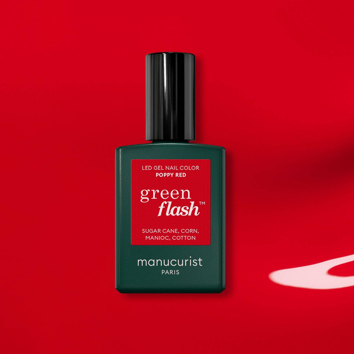 Vernis à ongles Green flash - Poppy Red