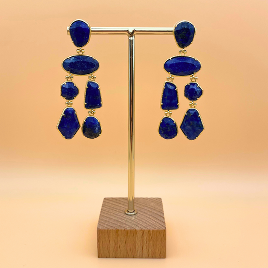 Atelier Elera - Boucles Aquamarine