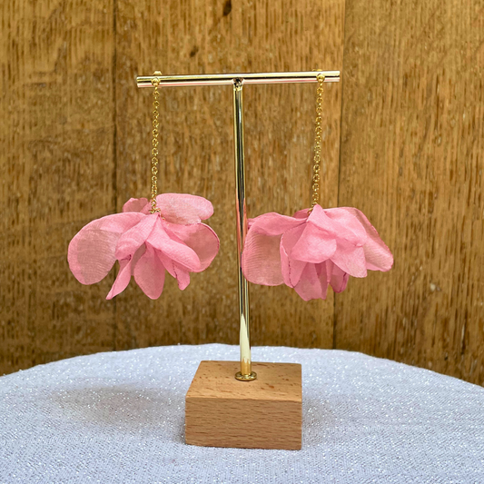 Atelier Elera - Boucles Cynthia Vieux Rose