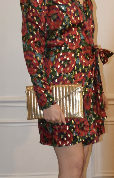 Balzac x La Redoute Pochette dor e location My Golden Closet