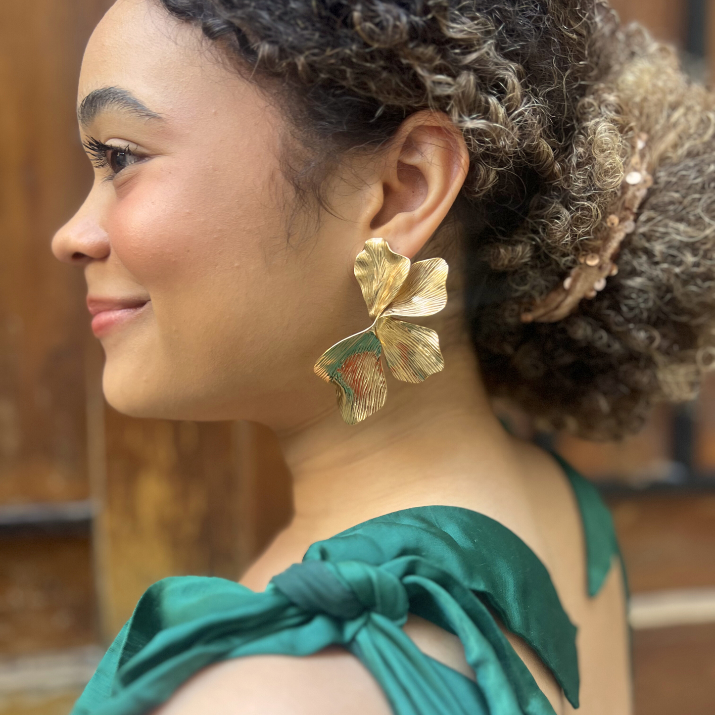 Atelier Elera - Boucles d'oreilles Iris