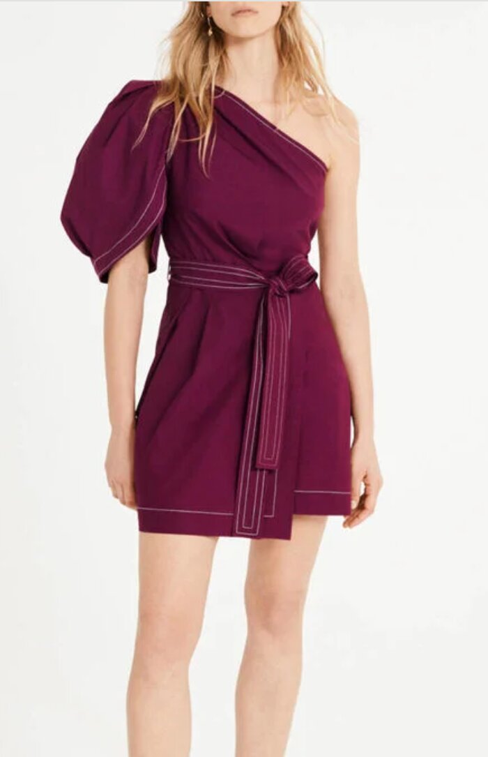 Claudie Pierlot - Robe asymétrique Dahlia