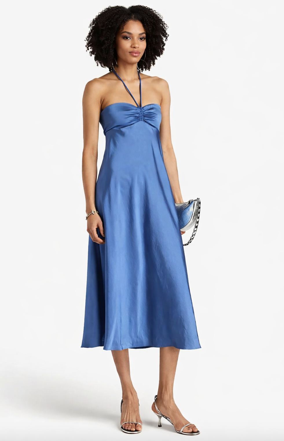 Claudie Pierlot - Robe Ravie bleu orage