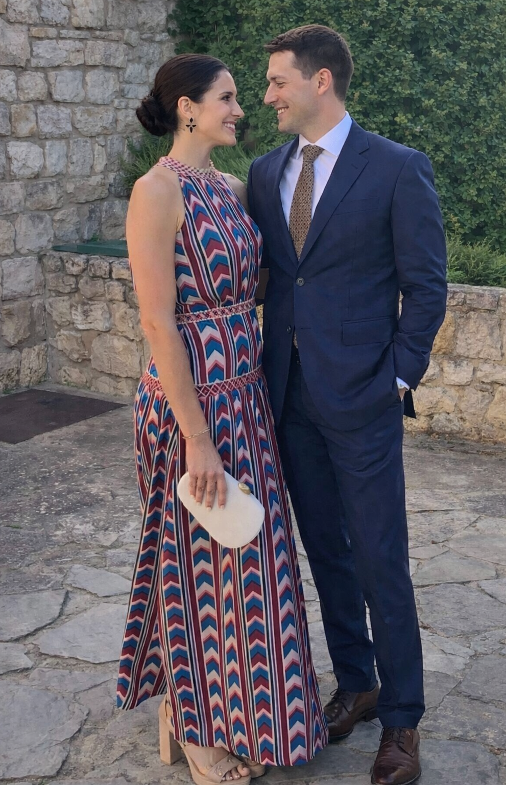 Coosy - Robe halter géométrique