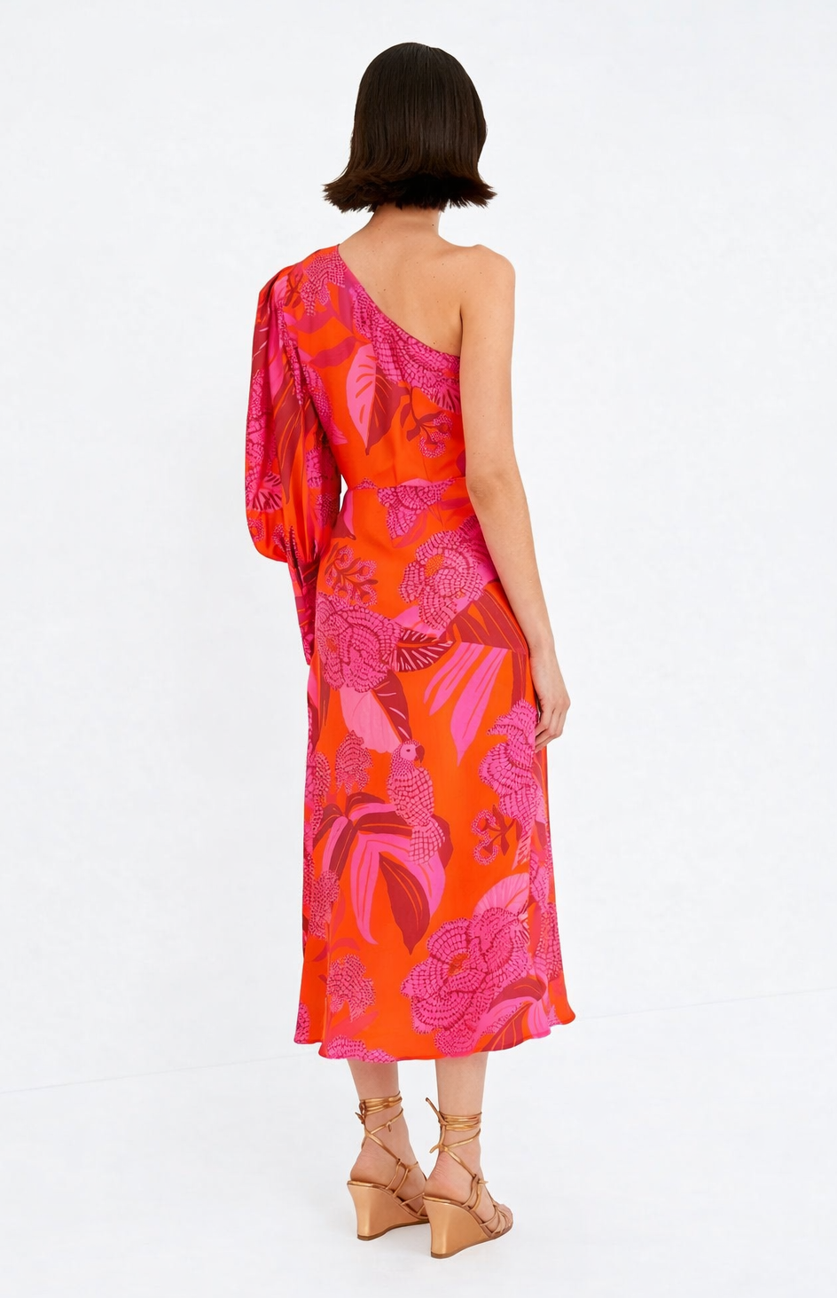 Farm Rio - Robe Dewdrop one shoulder