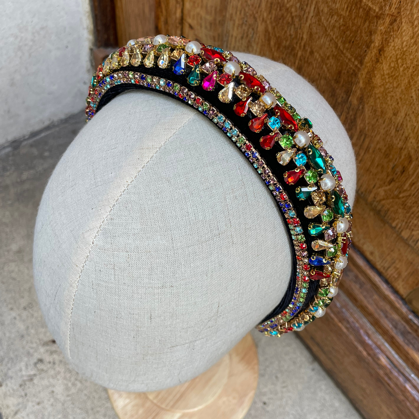 Maison Tiaré - Diadème multicolore