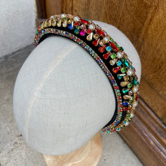 Maison Tiaré - Diadème multicolore