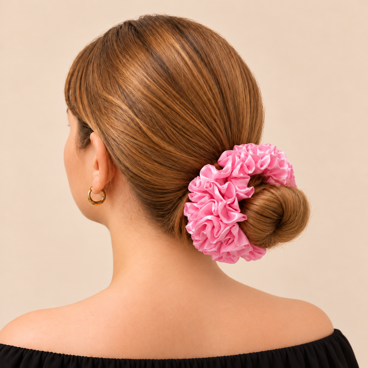Chouchou Satin - Rose
