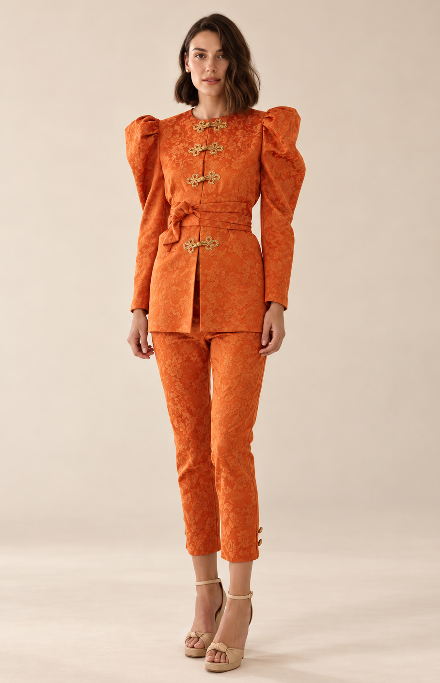 Ensemble Almendra terracotta