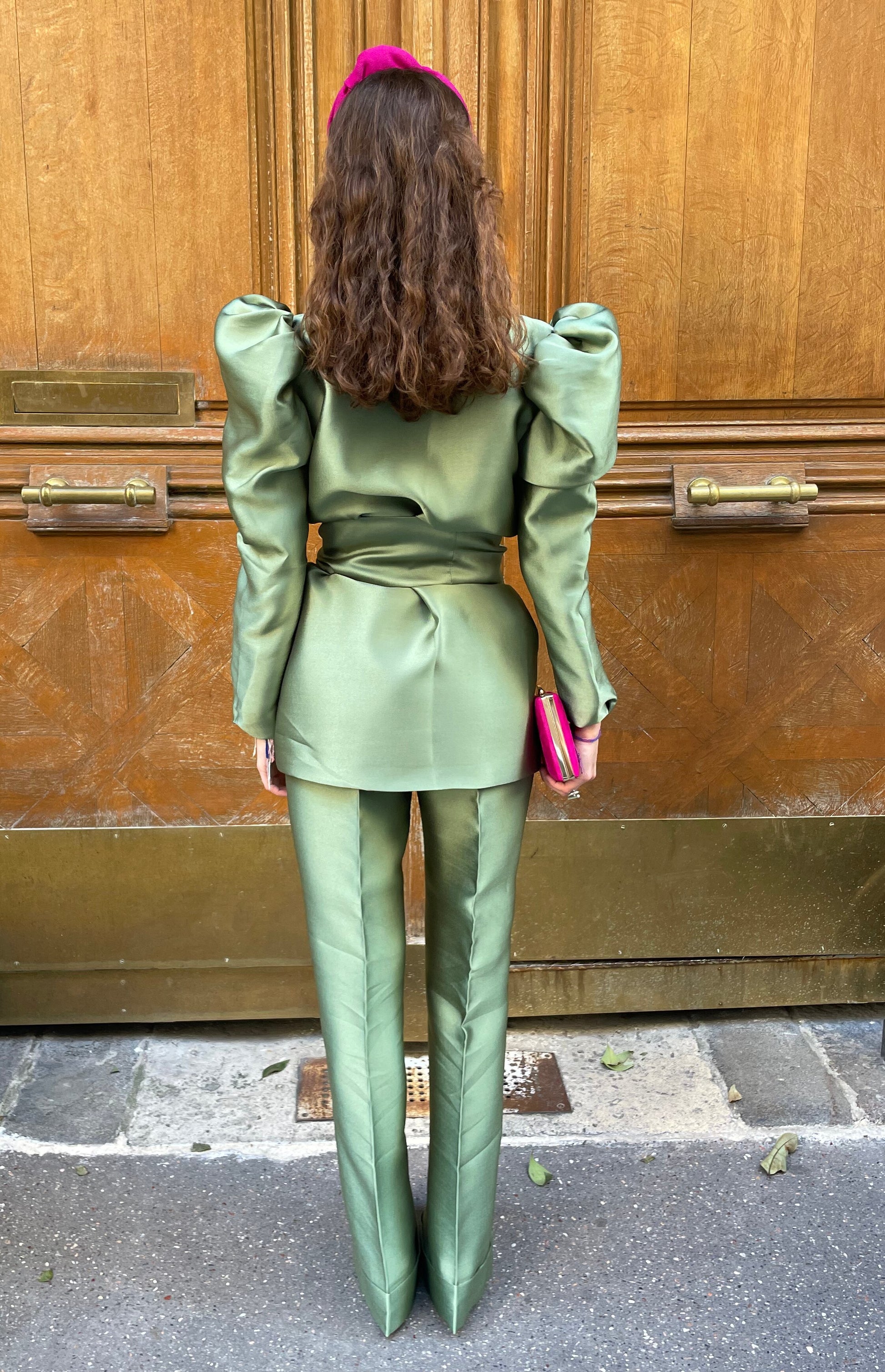 Coosy Ensemble sauge satin1