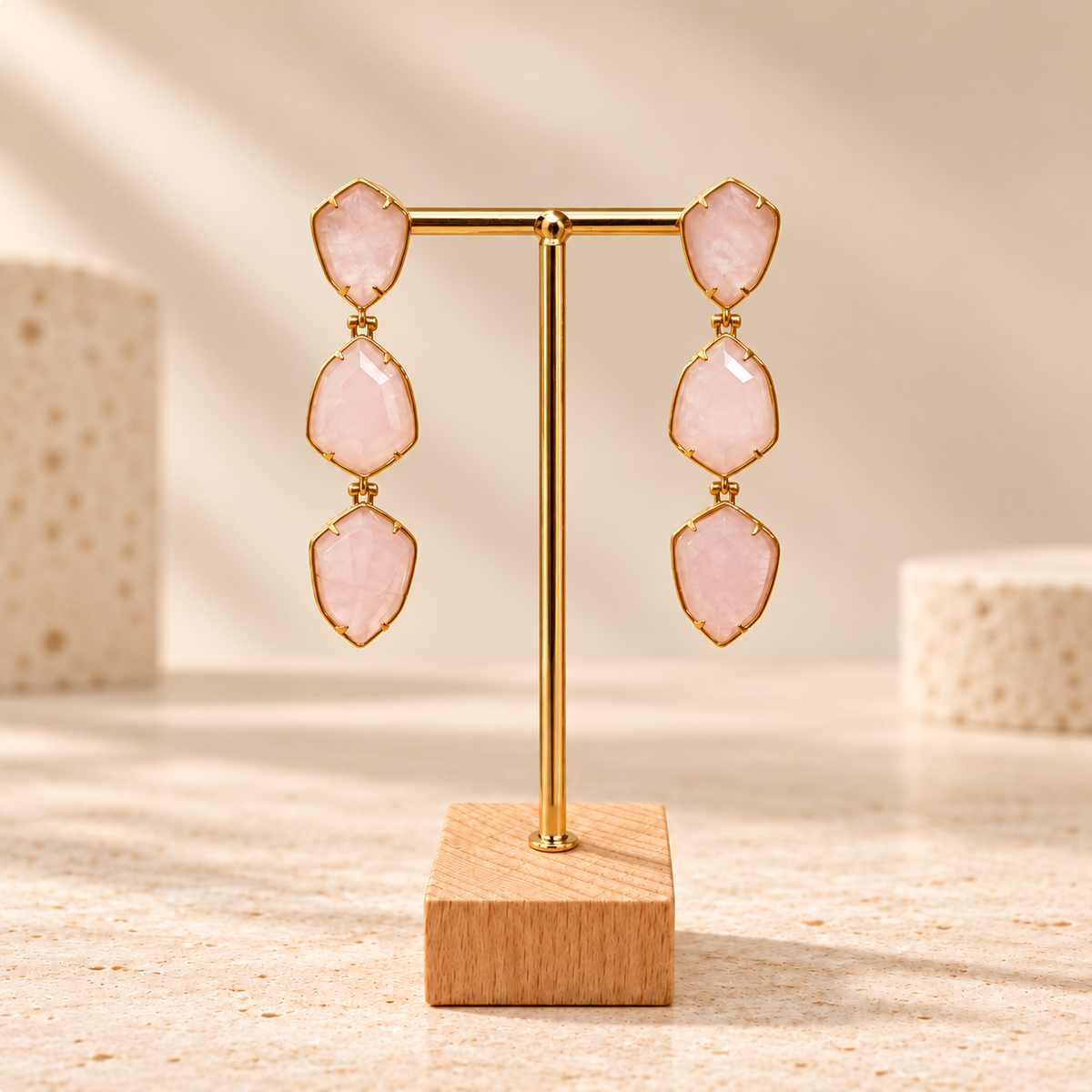 Boucles d'oreilles Rosalie