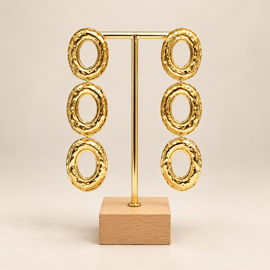 Boucles d'oreilles Trilogie