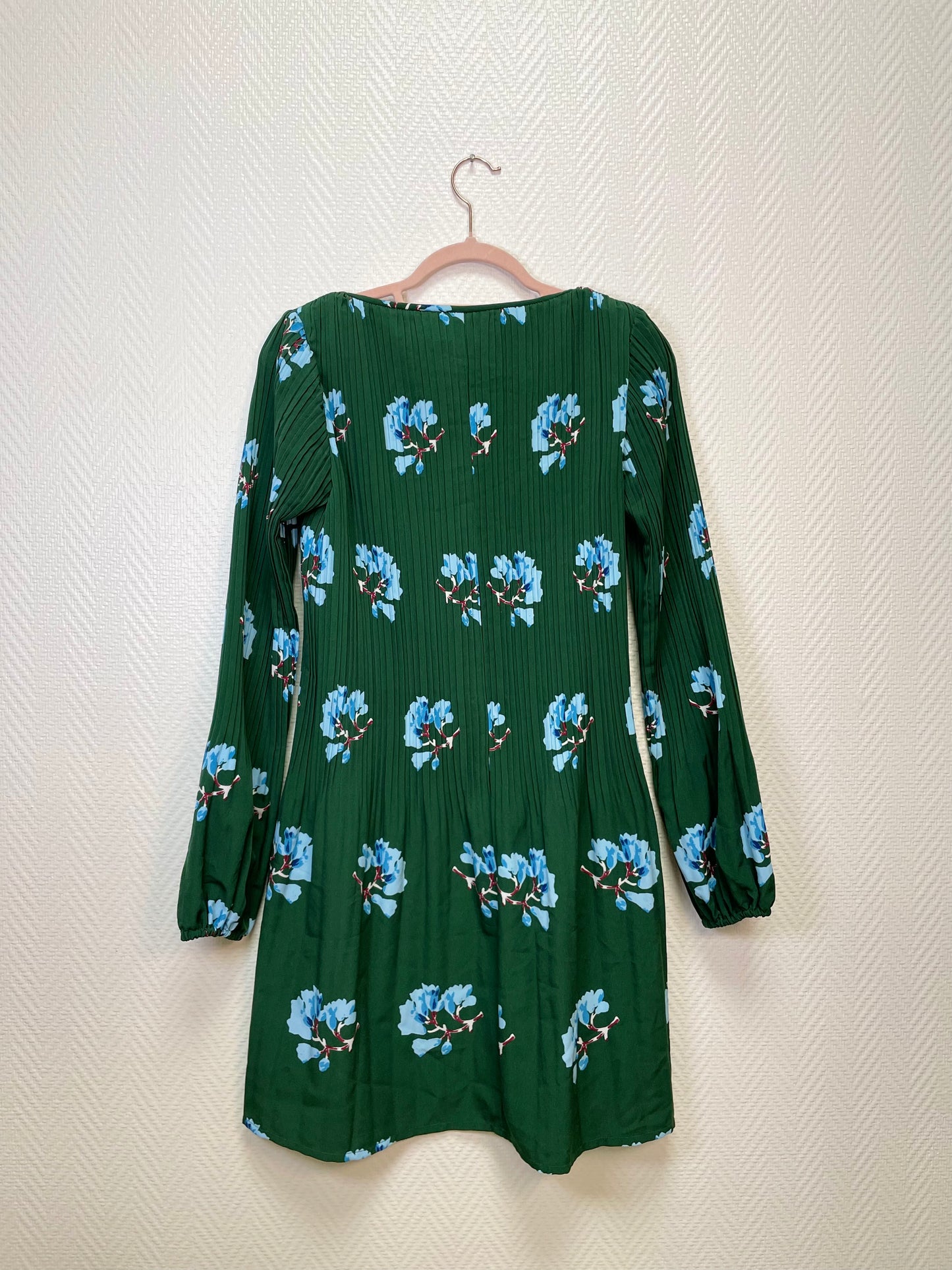 Maje - Robe plissée fleurs T.1