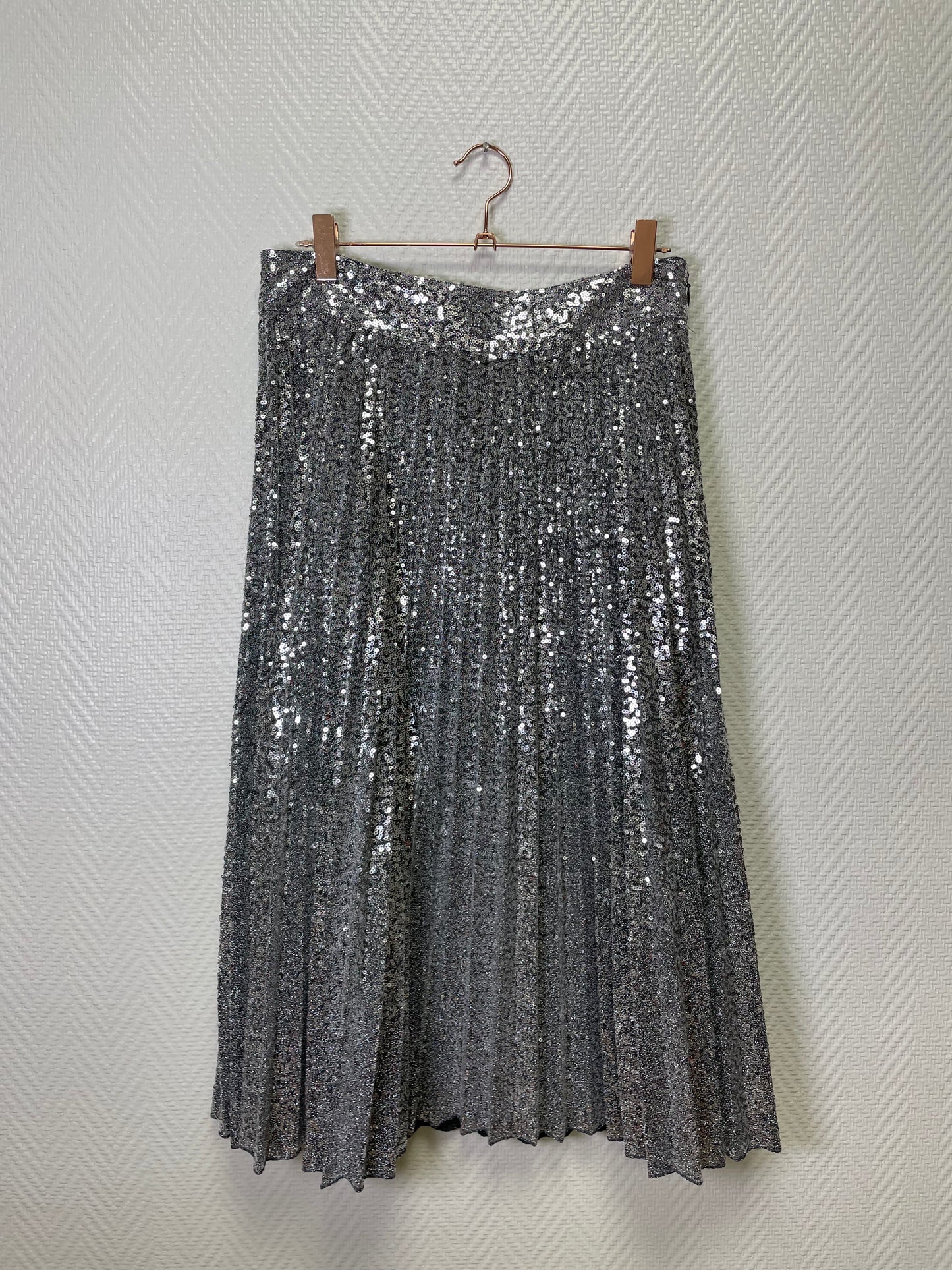 Sezane - Jupe sequins T.38