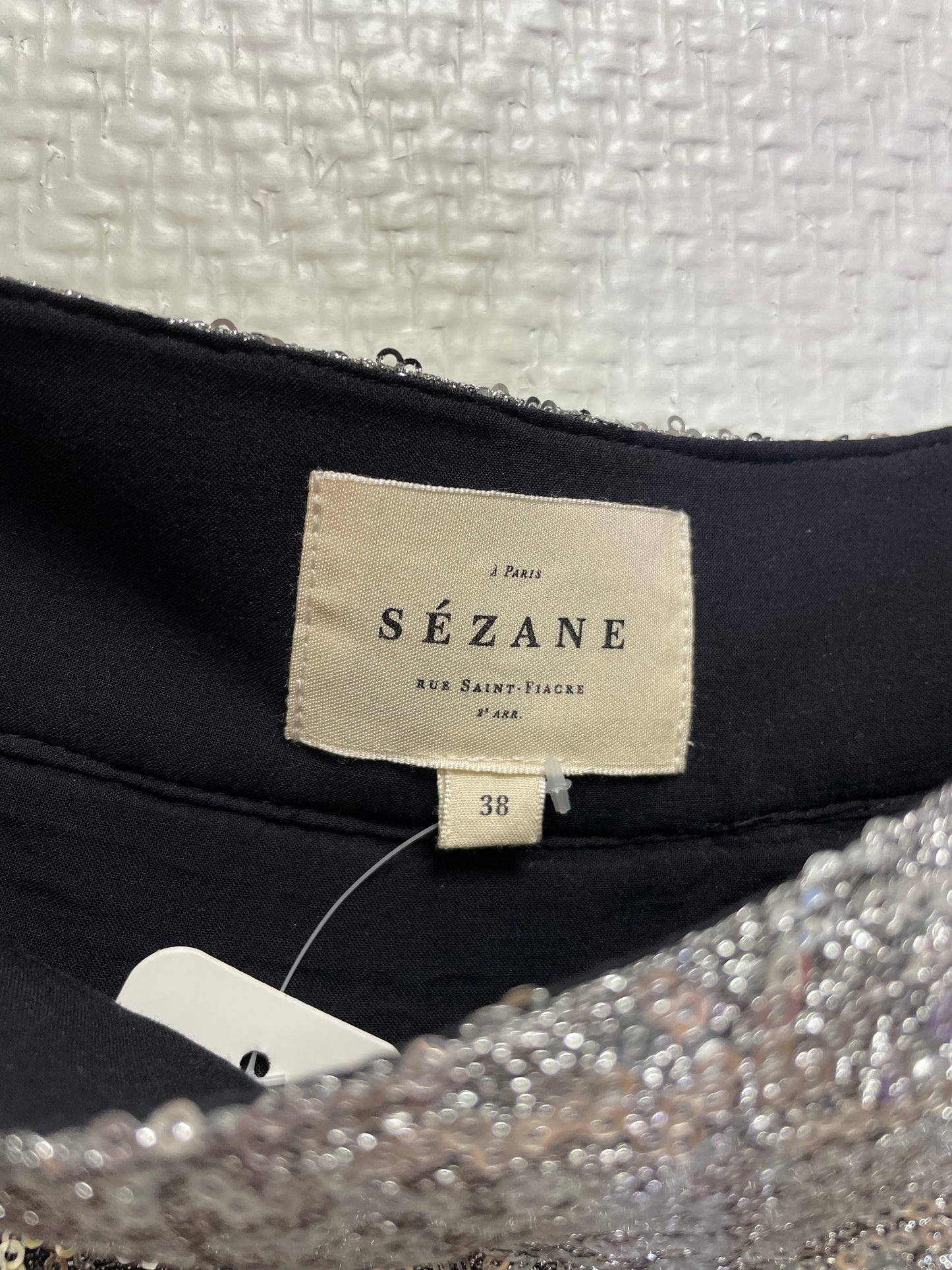 Sezane - Jupe sequins T.38